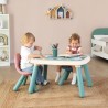 Little Smoby - Chaise enfant rose - Pieds soufflés - Intérieur et Ex