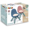 Little Smoby - Chaise enfant rose - Pieds soufflés - Intérieur et Ex
