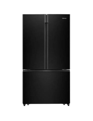 Réfrigérateur HISENSE - RF750N4ABF - Multi-portes - 600L (423L + 177L) - L 91 cm x H 178 cm - Noir