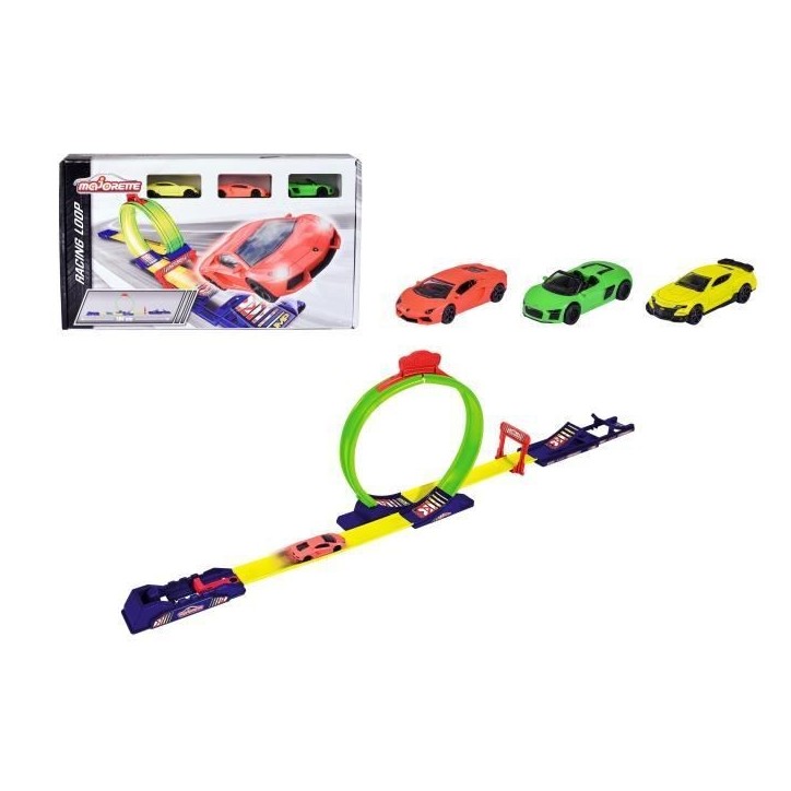 Majorette - Racing Loop - Piste de Lancement - Des 3 Ans Majorette - Racing Loop - Piste de Lancement - Des 3 Ans