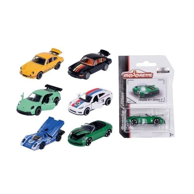 Voiture Majorette Porsche Premium - Modele aléatoire - Des 3 ans Voiture Majorette Porsche Premium - Modele aléatoire - Des 3 ans
