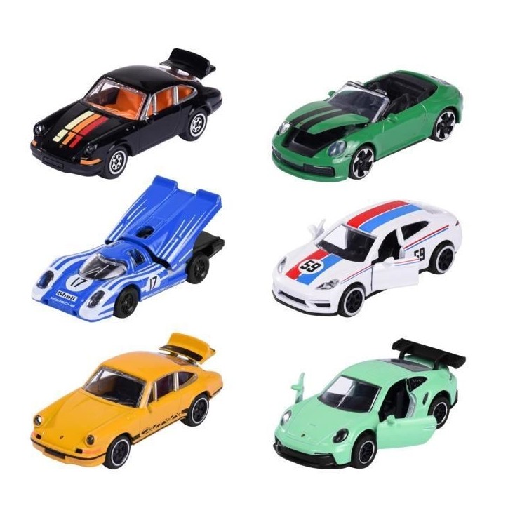 Voiture Majorette Porsche Premium - Modele aléatoire - Des 3 ans Voiture Majorette Porsche Premium - Modele aléatoire - Des 3 ans