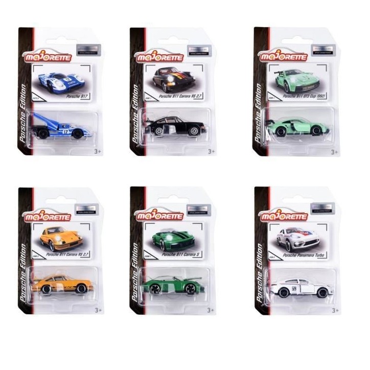 Voiture Majorette Porsche Premium - Modele aléatoire - Des 3 ans Voiture Majorette Porsche Premium - Modele aléatoire - Des 3 ans