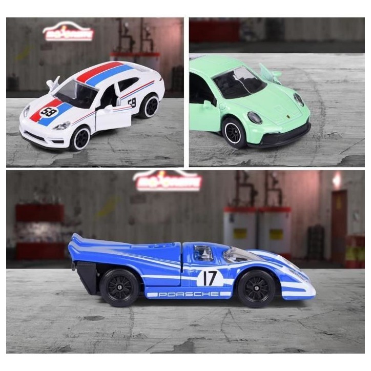 Voiture Majorette Porsche Premium - Modele aléatoire - Des 3 ans Voiture Majorette Porsche Premium - Modele aléatoire - Des 3 ans