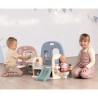 Smoby - Baby Care - Creche 5 Espaces + 27 Accessoires - Poupon jusqu'a