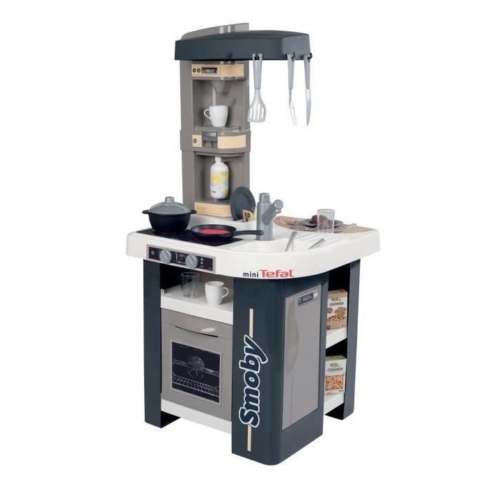 Cuisine Tefal Studio pour enfants - Smoby - 27 accessoires inclus Cuisine Tefal Studio pour enfants - Smoby - 27 accessoires inclus