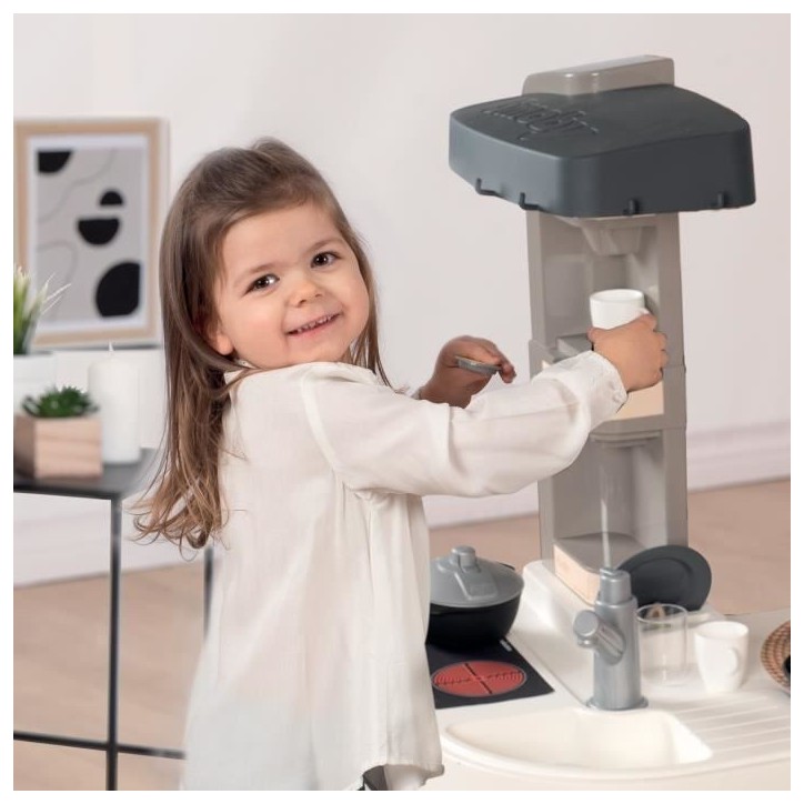 Cuisine Tefal Studio pour enfants - Smoby - 27 accessoires inclus Cuisine Tefal Studio pour enfants - Smoby - 27 accessoires inclus