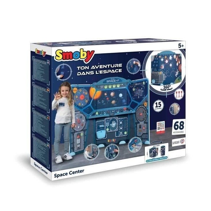 Smoby - Space Center - Découverte de l'Espace - Des 5 Ans