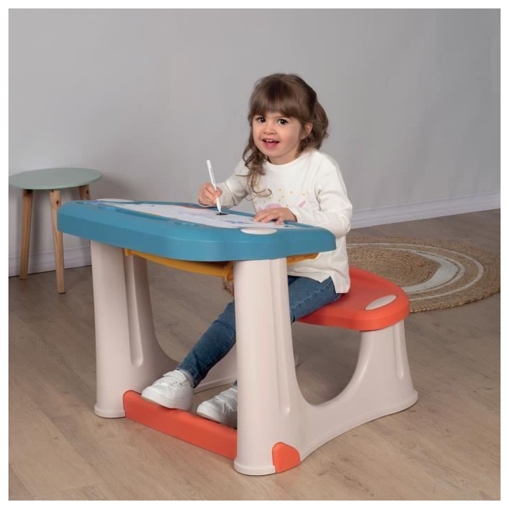 Smoby - Pupitre Magique - 12 Accessoires Inclus - Des 2 Ans Smoby - Pupitre Magique - 12 Accessoires Inclus - Des 2 Ans