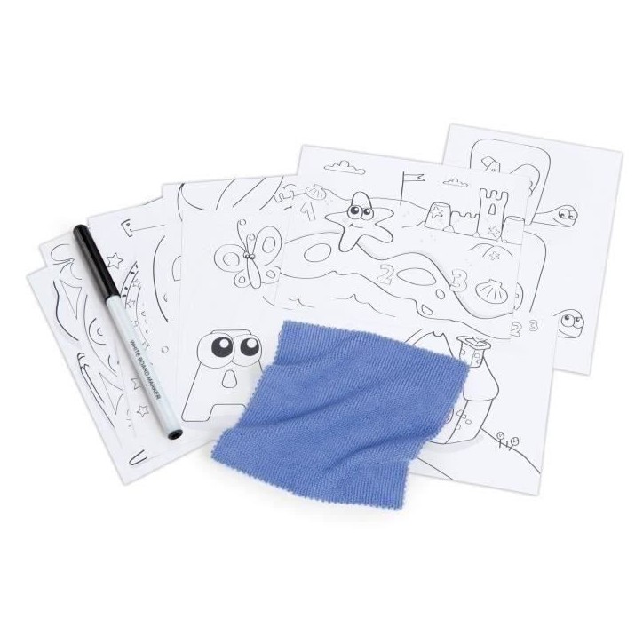 Smoby - Pupitre Magique - 12 Accessoires Inclus - Des 2 Ans Smoby - Pupitre Magique - 12 Accessoires Inclus - Des 2 Ans