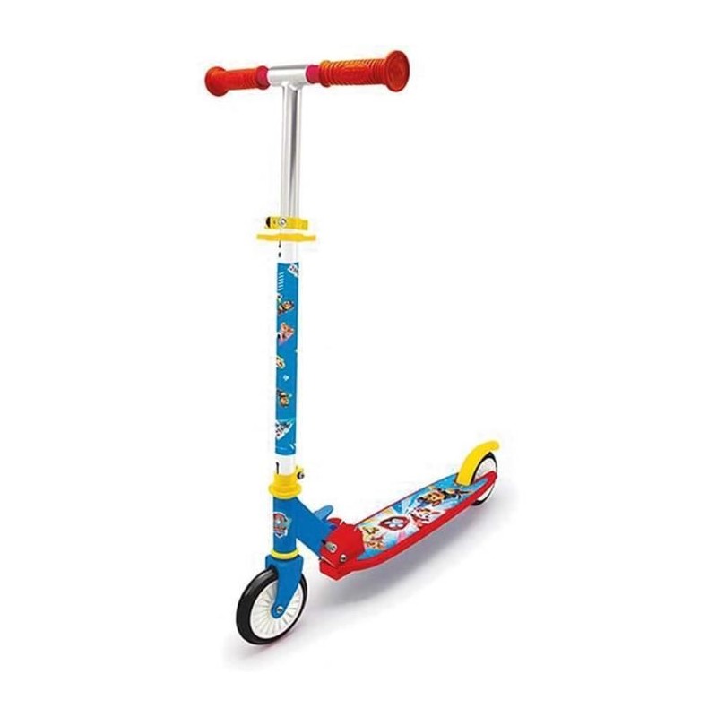 Smoby - Pat' Patrouille Patinette 2 roues - Pliable - Trottinette avec Smoby - Pat' Patrouille Patinette 2 roues - Pliable - Trottinette avec