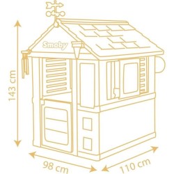 Smoby Maison enfant 4 Saisons - Cabane éducative - Activités ludique