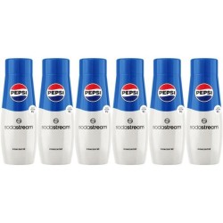 Sodastream - Lot de 6 concentrés PEPSI - 440ml