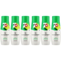 Concentrés SODASTREAM - Lot de 6 concentrés 7UP - Jusqu'a 54L de boi