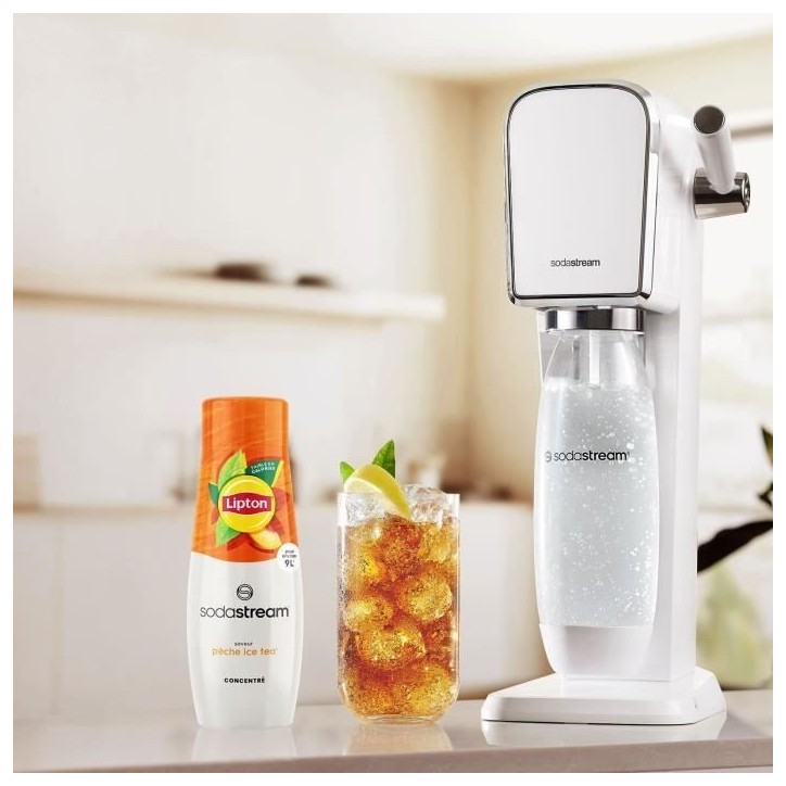 Concentrés SODASTREAM - Lot de 6 concentrés Lipton Ice Tea - Jusqu'a 54L de boissons - 440 ml Concentrés SODASTREAM - Lot de 6 concentrés Lipton Ice Tea - Jusqu'a 54L de boissons - 440 ml