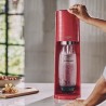 Machine a soda et eau pétillante SODASTREAM - TERRA Rouge - 1 bouteil