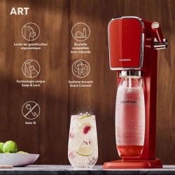 Machine a soda et eau pétillante SODASTREAM - ART Mandarine - 1 boute