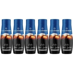Concentrés SODASTREAM - Lot de 6 concentrés Cola sans sucres - Jusqu