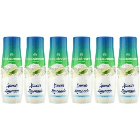 Concentrés SODASTREAM - Lot de 6 Concentrés Limonade - Jusqu'a 54L d