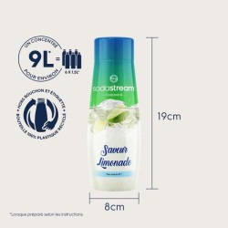 Concentrés SODASTREAM - Lot de 6 Concentrés Limonade - Jusqu'a 54L d