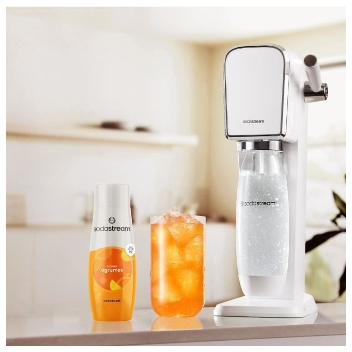 Concentrés SODASTREAM - Lot de 6 concentrés Agrumes - Jusqu'a 54L de boissons - 440ml Concentrés SODASTREAM - Lot de 6 concentrés Agrumes - Jusqu'a 54L de boissons - 440ml