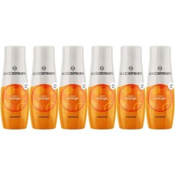 Concentrés SODASTREAM - Lot de 6 concentrés Orange - Jusqu'a 54L de