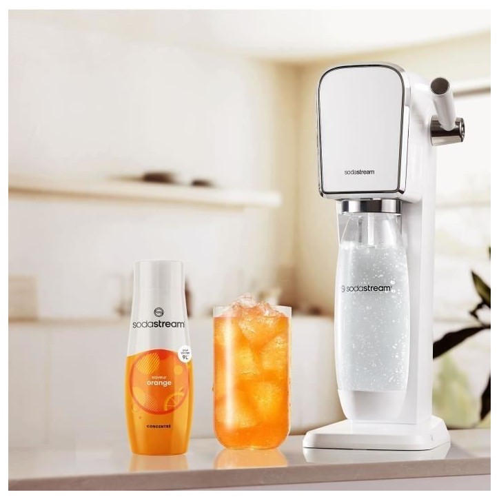 Concentrés SODASTREAM - Lot de 6 concentrés Orange - Jusqu'a 54L de boissons - 440 ml Concentrés SODASTREAM - Lot de 6 concentrés Orange - Jusqu'a 54L de boissons - 440 ml