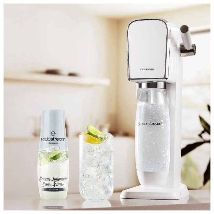 Concentrés SODASTREAM - Lot de 6 concentrés Limonade sans sucres - Jusqu'a 54L de boissons - 440 ml Concentrés SODASTREAM - Lot de 6 concentrés Limonade sans sucres - Jusqu'a 54L de boissons - 440 ml