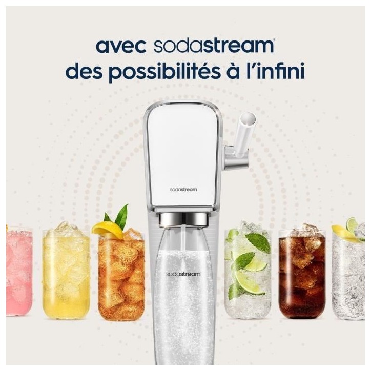Concentrés SODASTREAM - Lot de 6 concentrés Cola Light - Jusqu'a 54L de boissons - 440 ml