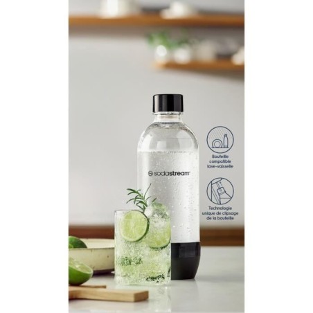 Bouteille SODASTREAM - Capacité 1L - Compatible lave-vaisselle