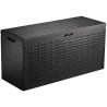TOOD Malle / coffre de rangement en résine 330 L - 120 x 45 x 60 cm -