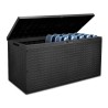 TOOD Malle / coffre de rangement en résine 330 L - 120 x 45 x 60 cm -