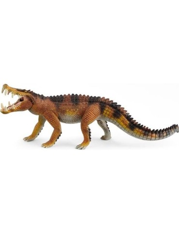 Figurine - SCHLEICH - Kaprosuchus - Gamme Dinosaurs - Dents défensives - Mâchoires mobiles
