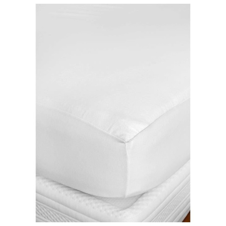 Protection literie - TOISON D'OR - CUMIN - 100% coton - 90 x 190 cm Protection literie - TOISON D'OR - CUMIN - 100% coton - 90 x 190 cm