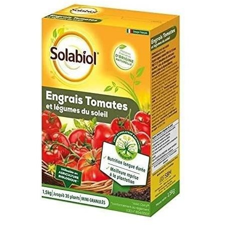 SOLABIOL SOTOMY15 Engrais Tomates Et Légumes Fruits - 1,5 Kg