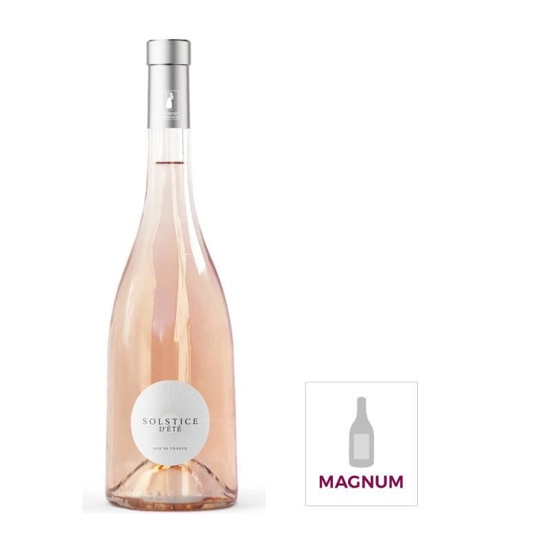 Magnum Solstice d'Eté Pays d'Oc 2024 - Vin rosé de Languedoc Magnum Solstice d'Eté Pays d'Oc 2024 - Vin rosé de Languedoc
