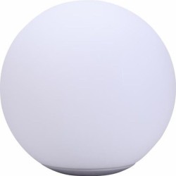 Boule lumineuse solaire LED en polyéthylene 30cm - LUMISKY - Multicol