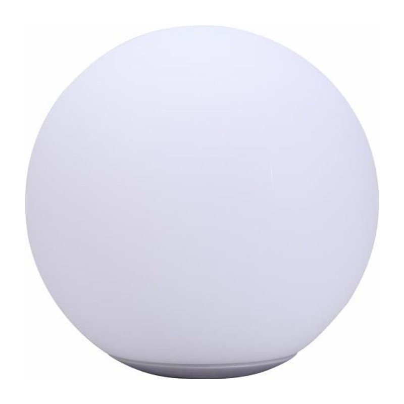 Boule lumineuse solaire LED en polyéthylene 30cm - LUMISKY - Multicol