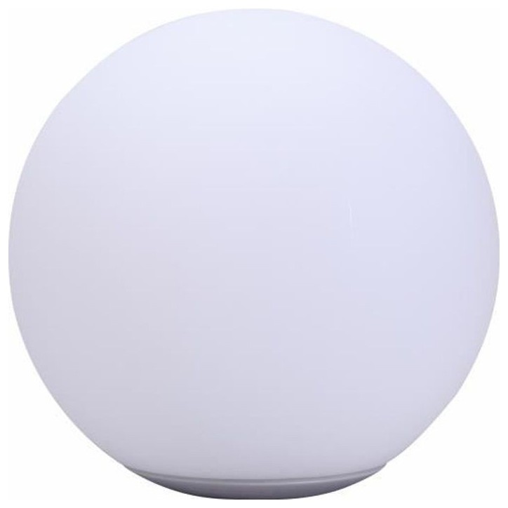 Boule lumineuse solaire LED en polyéthylene 30cm - LUMISKY - Multicolore - Extérieur
