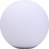 Boule lumineuse solaire LED en polyéthylene 30cm - LUMISKY - Multicol