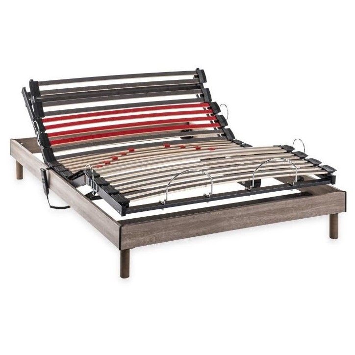 DEKO DREAM Ensemble matelas+sommier relaxation électrique COMFORT Dreamzone - 140x200 cm - Matelas ressorts ensachés DEKO DREAM Ensemble matelas+sommier relaxation électrique COMFORT Dreamzone - 140x200 cm - Matelas ressorts ensachés