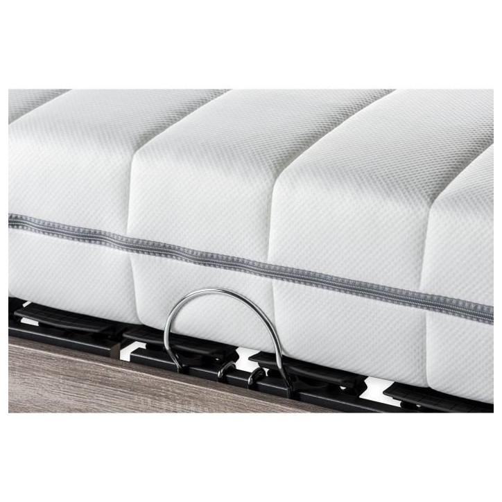 DEKO DREAM Ensemble matelas+sommier relaxation électrique COMFORT Dreamzone - 140x200 cm - Matelas ressorts ensachés DEKO DREAM Ensemble matelas+sommier relaxation électrique COMFORT Dreamzone - 140x200 cm - Matelas ressorts ensachés