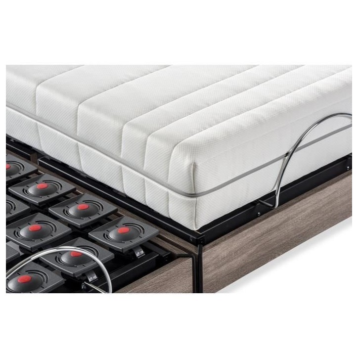 Ensemble matelas + sommiers relaxation électrique - 2x90x200 cm - Matelas ressorts ensachés - ERGO 9 Dreamzone - DEKO DREAM Ensemble matelas + sommiers relaxation électrique - 2x90x200 cm - Matelas ressorts ensachés - ERGO 9 Dreamzone - DEKO DREAM
