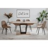 Table extensible - SORIA - Rectangulaire - 10 personnes - 160/200 x 76