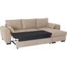 Canapé d'angle convertible réversible MAX - Méridienne avec coffre