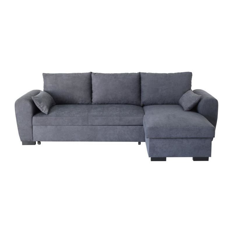 Canapé d'angle convertible réversible MAX - Méridienne avec coffre Canapé d'angle convertible réversible MAX - Méridienne avec coffre