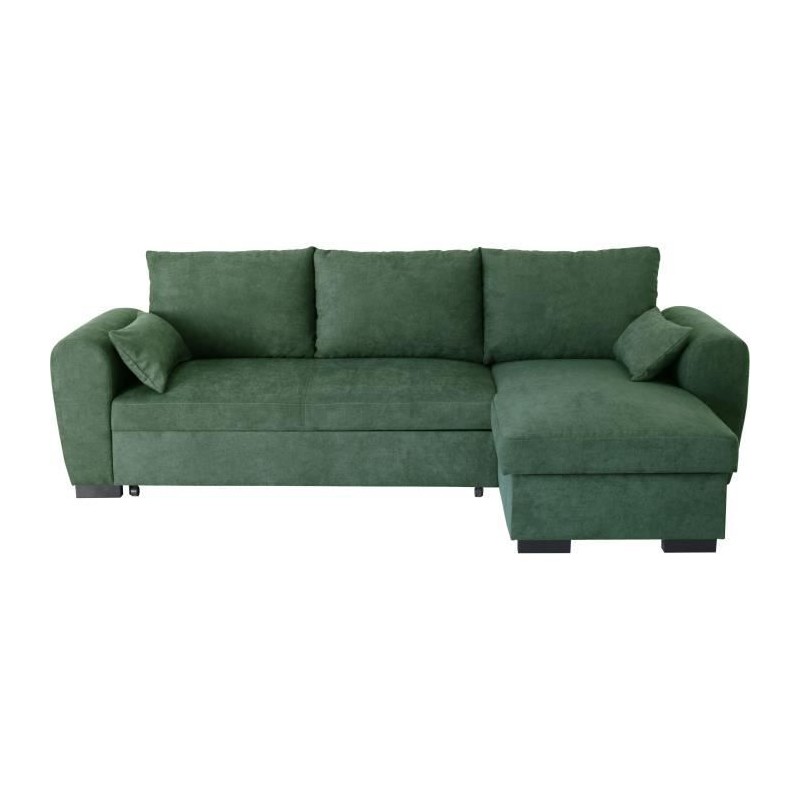 Canapé d'angle convertible réversible MAX - Méridienne avec coffre Canapé d'angle convertible réversible MAX - Méridienne avec coffre