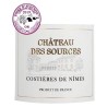 Château des Sources 2019 Costieres de Nîmes - Vin rouge des Côtes d