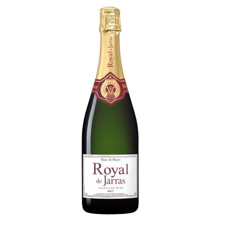 Domaine Royal de Jarras Sparkling - Vin mousseux brut - Blanc de Blancs