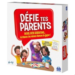 Jeu de société - SPIN MASTER - DÉFIE TES PARENTS - Questions & Déf